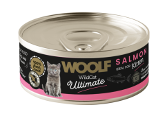 WOOLF WILDCAT ULTIMATE CANNED CATFOOD - kitten salmon pate
