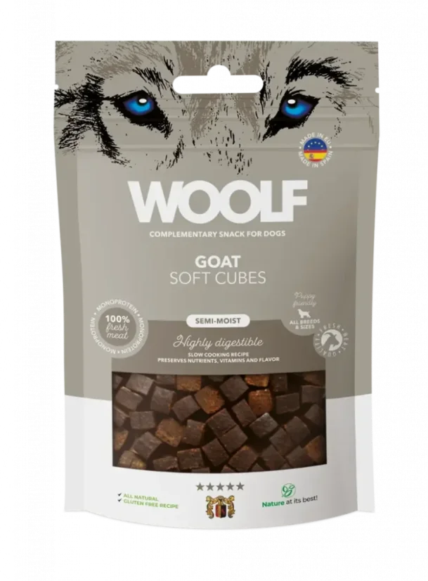 WOOLF Soft Cubes - GOAT (monoprotein)