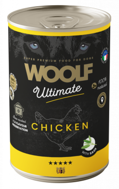WOOLF ULTIMATE CANNED DOGFOOD - Chicken with Sage