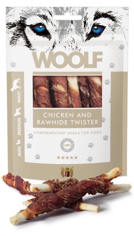 CHICKEN AND RAWHIDE TWISTER