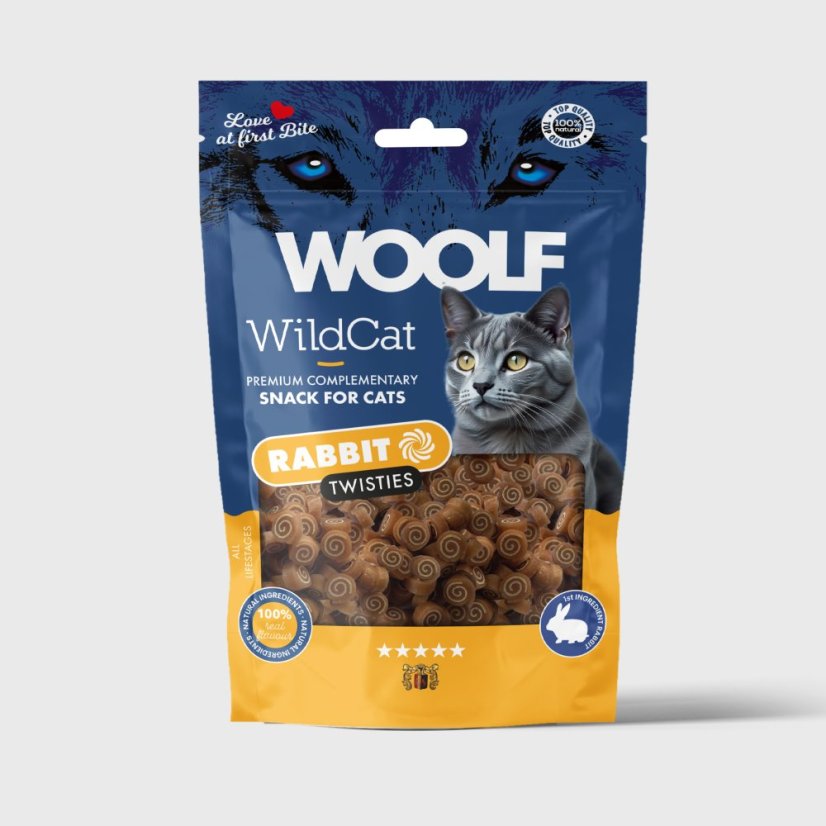 WOOLF WildCat Rabbit Twisties