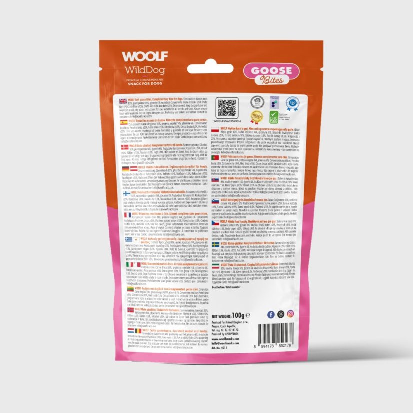 WOOLF  WildDog Soft Goose Bites