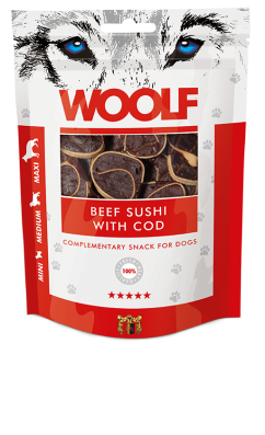 BEEF SUSHI WITH COD