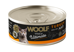WOOLF WILDCAT ULTIMATE CANNED CATFOOD - turkey pate