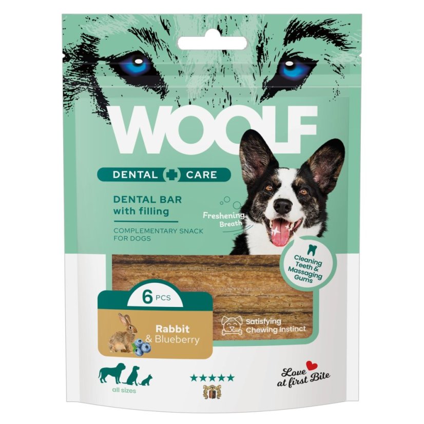 Woolf Dental Bars: Rabbit & Blueberry