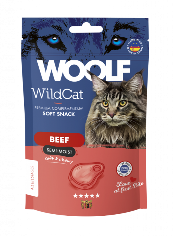 WOOLF WILDCAT snacks - beef