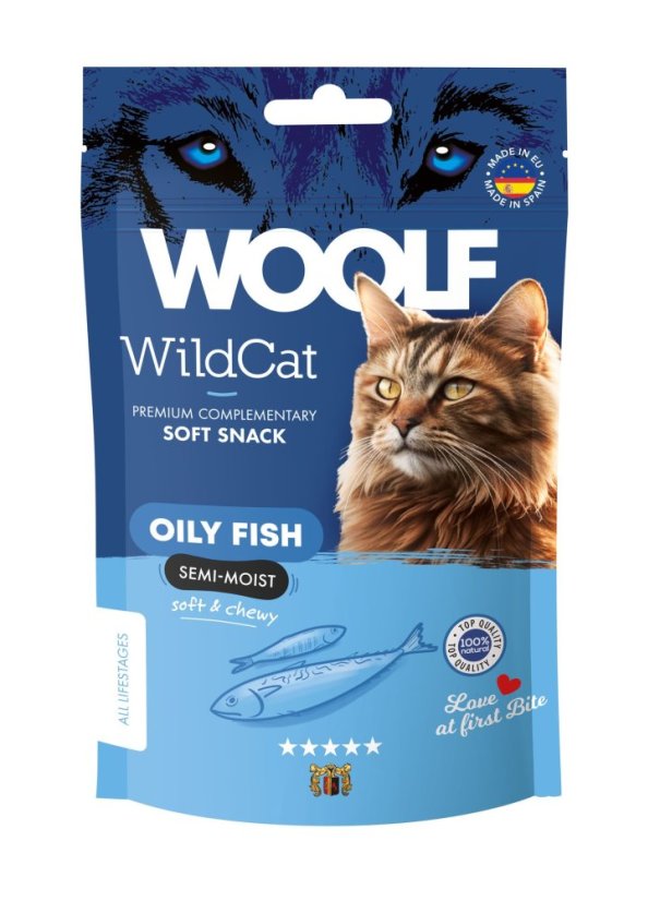 WOOLF WILDCAT snacks - OILY FISH