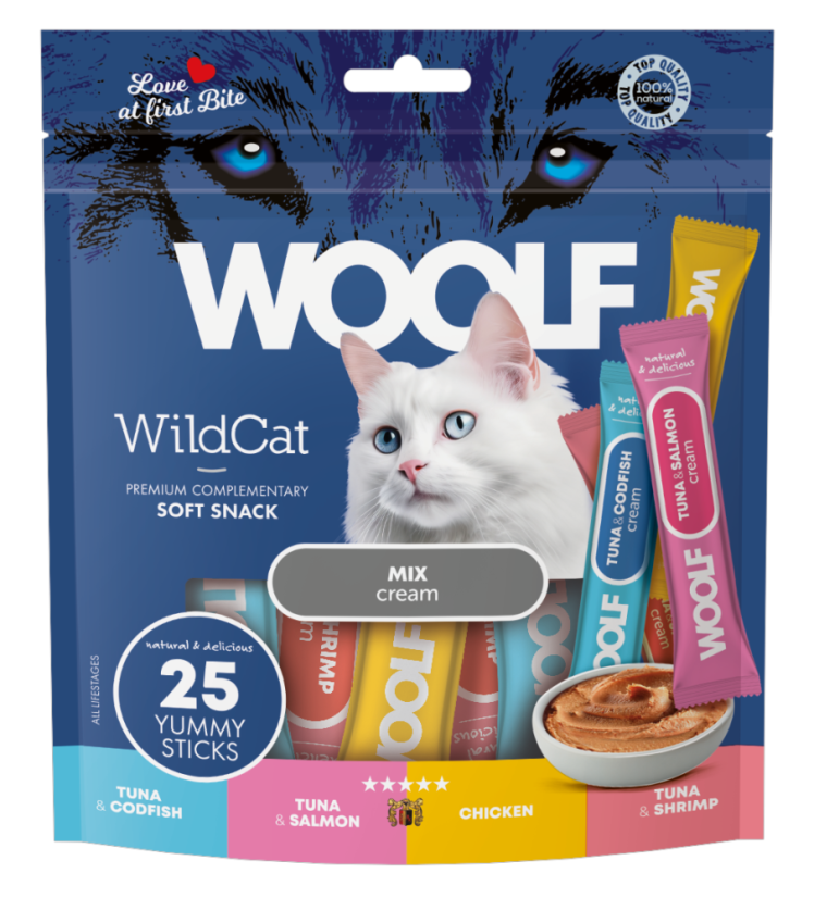 WOOLF WILDCAT Cream - Mix flavour