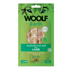 EARTH NOOHIDE M FLAT BAR WITH LAMB