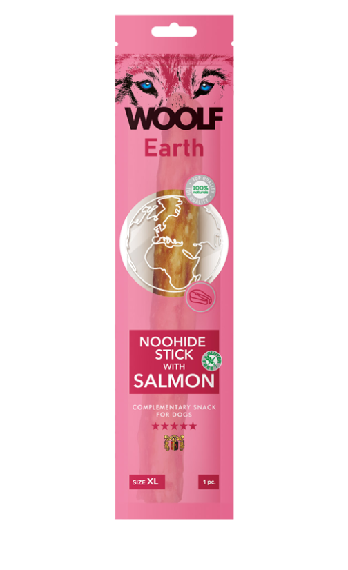 EARTH NOOHIDE XL STICK WITH SALMON