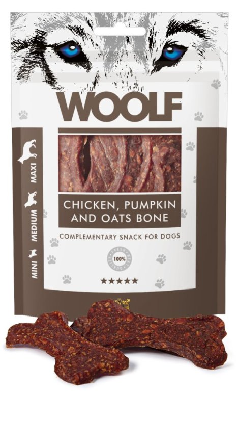 CHICKEN, PUMPKIN AND OATS BONE