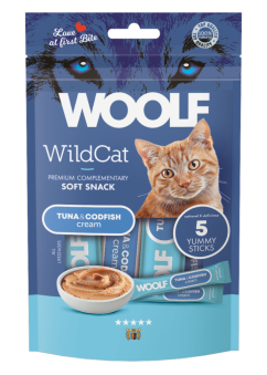WOOLF WILDCAT Cream - Tuna & Codfish