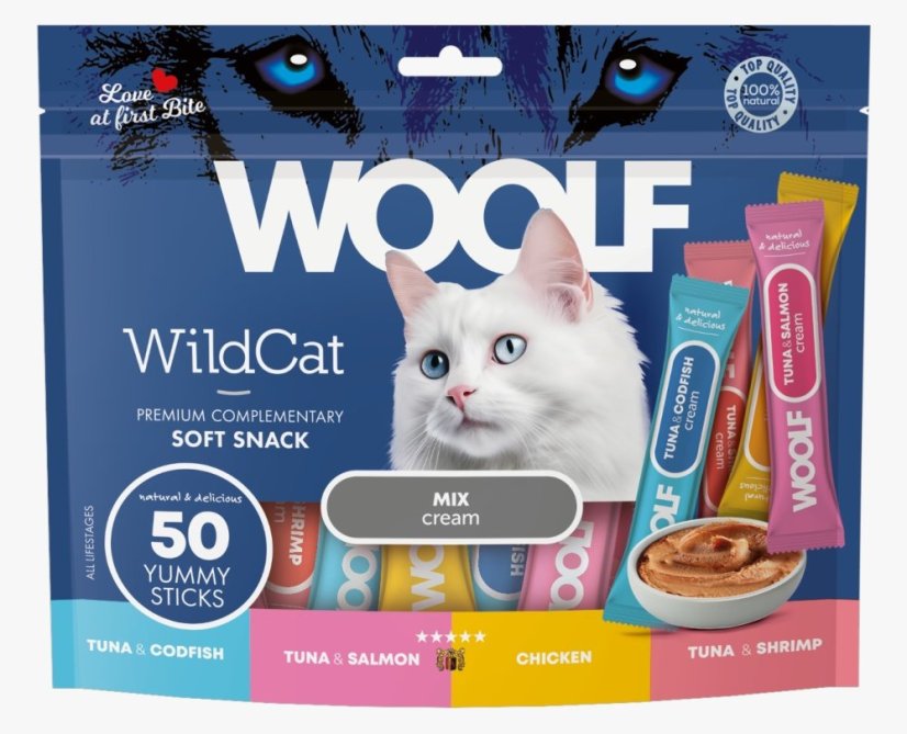 WOOLF WILDCAT Cream - Mix flavour