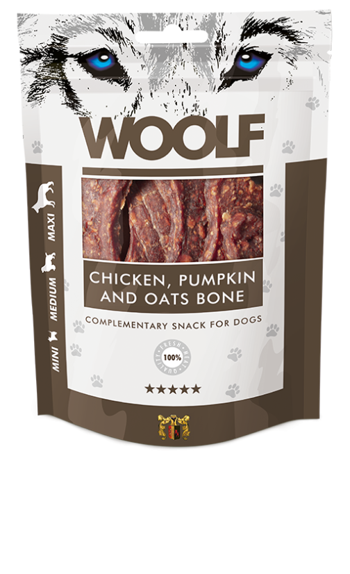 CHICKEN, PUMPKIN AND OATS BONE