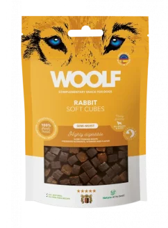 WOOLF Soft Cubes - RABBIT (monoprotein)