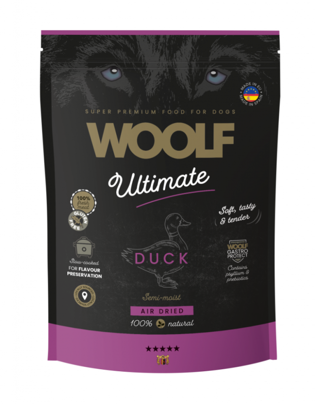 WOOLF ULTIMATE DOGFOOD - Duck