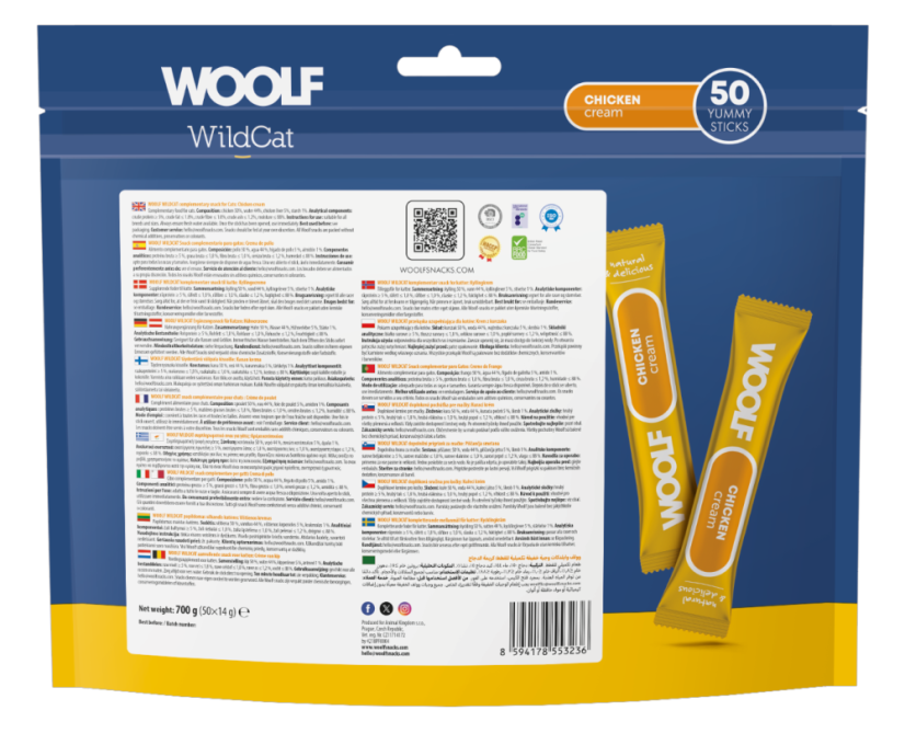 WOOLF WILDCAT Cream – Chicken