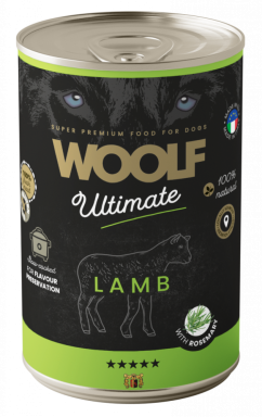 WOOLF ULTIMATE CANNED DOGFOOD - Lamb with Rosemary