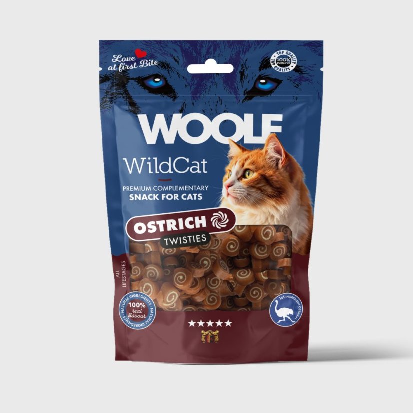 WOOLF WildCat Ostrich Twisties