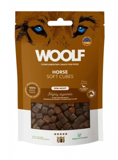 WOOLF Soft Cubes - horse (monoprotein)