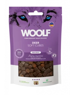 WOOLF Soft Cubes - DEER (monoprotein)