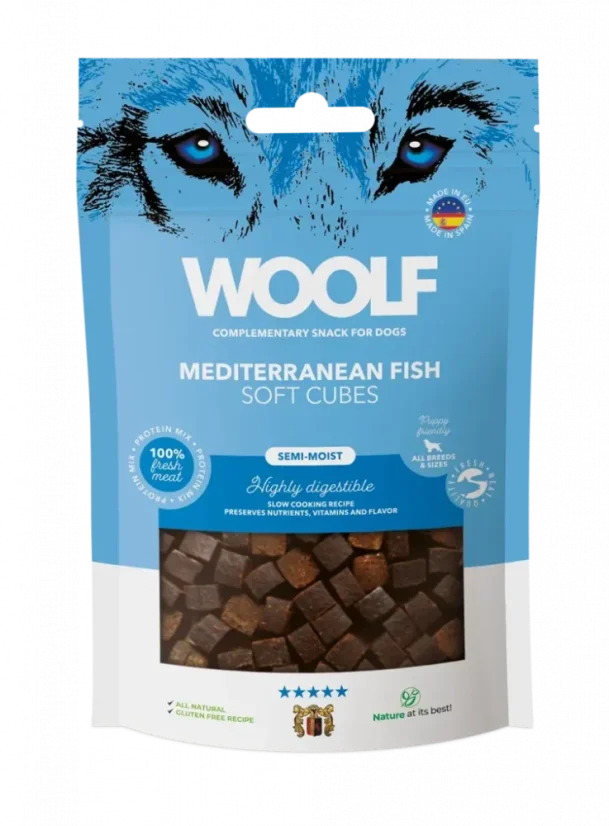WOOLF Soft Cubes - MEDITERrANEAN FISH