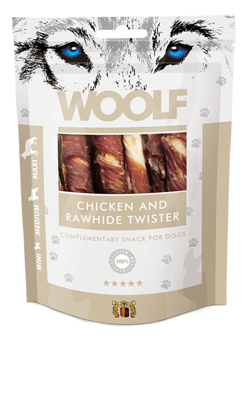 CHICKEN AND RAWHIDE TWISTER
