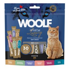 WOOLF WildCat Luxury Cat Cream - Seabream with Gamba