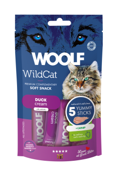 WOOLF WILDCAT Cream - Duck + catnip