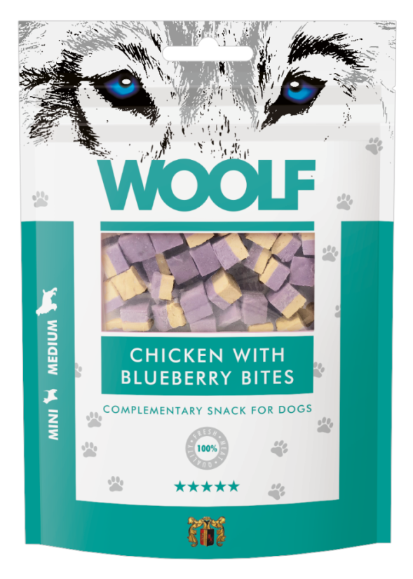 CHICKEN WITH BLUEBERRY BITES
